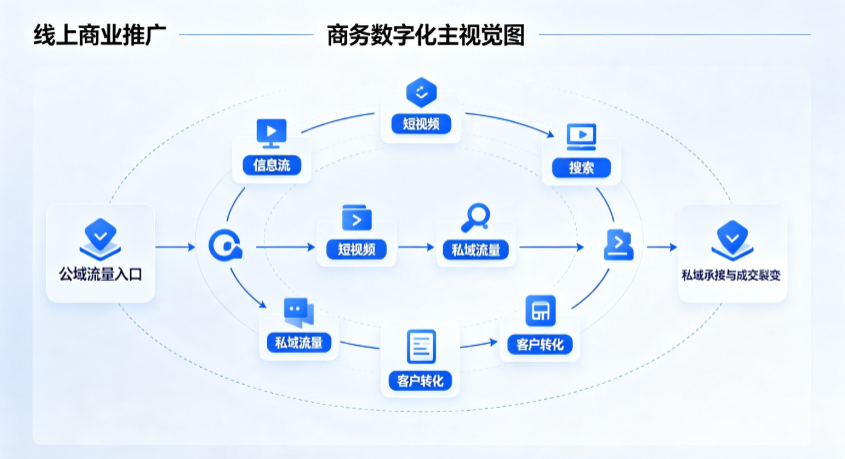 霍林郭勒市线上商业推广怎么做？全域流量闭环搭建与低成本转化实战指南